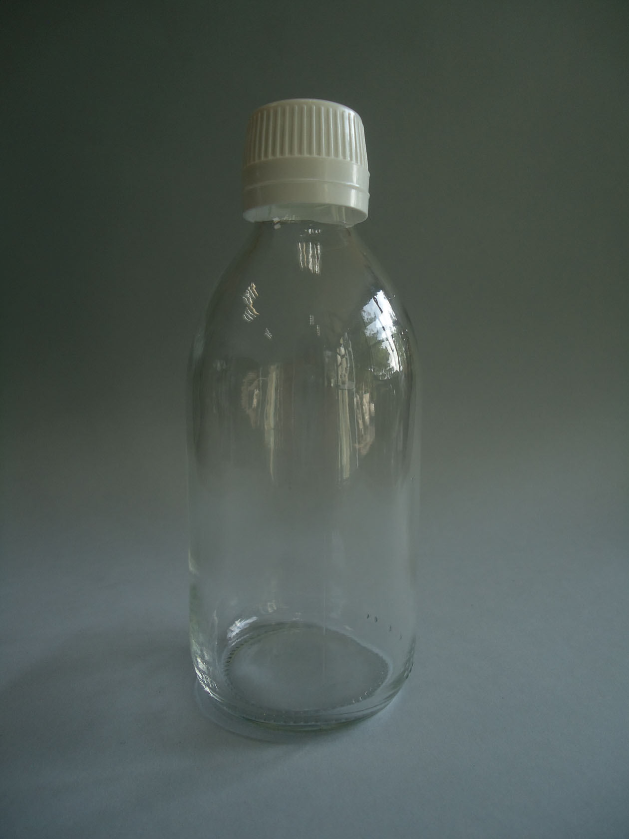 Frasco destilagotas  250 ml. transparente